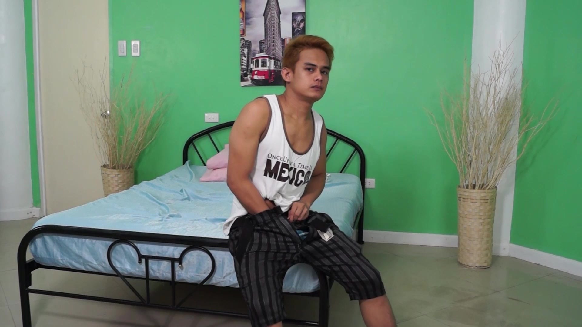 Asian Boy Willy Jerks Off